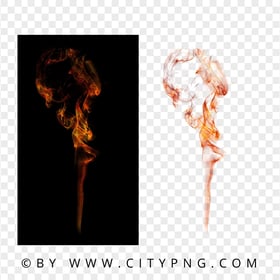 HD Cigarette Fire Smoke PNG