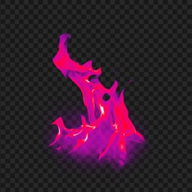 FREE Pink Fire Flames Effect PNG