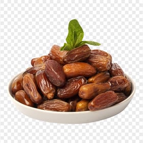 HD صحن تمر Ramadan Dates Fruits PNG