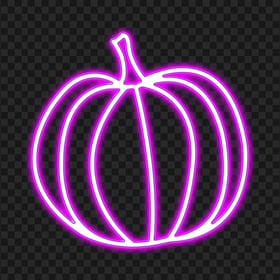 Neon Purple Halloween Pumpkin Jack O Lantern FREE PNG