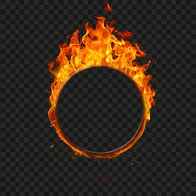 HD Ring Of Fire Circle PNG