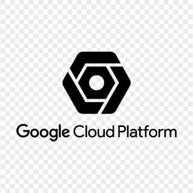 HD Google Cloud Platform Black Logo PNG
