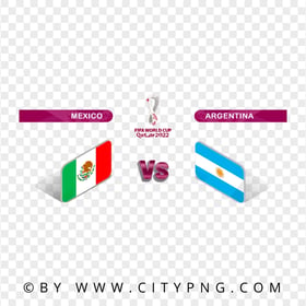 HD Mexico Vs Argentina Fifa World Cup 2022 PNG
