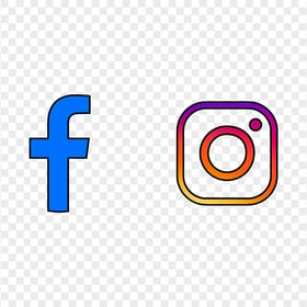 HD Facebook & Instagram Clipart Logos Icons PNG
