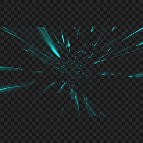 Blue Fast Speed Thumbnail Effect PNG
