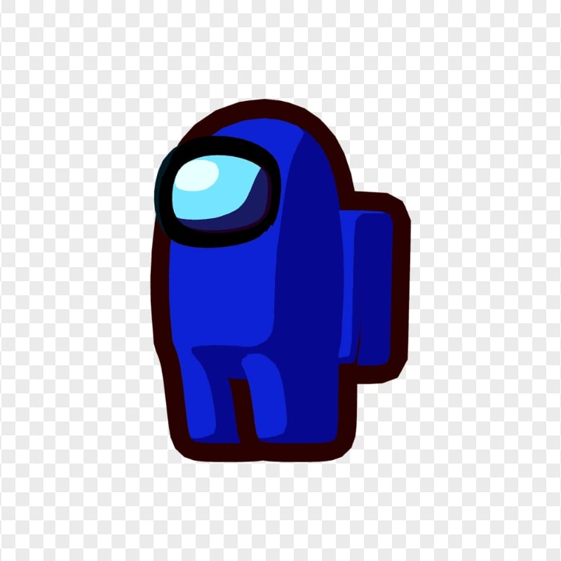 HD Dark Blue Among Us Character PNG Citypng
