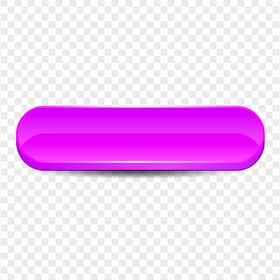 3D Purple Vector Blank Button PNG