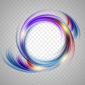 HD Light Circles Abstract Decorative Background PNG