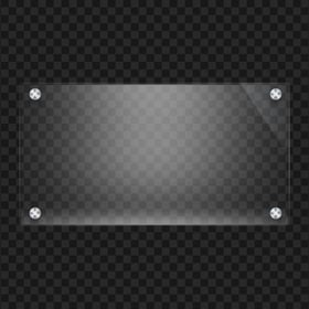 HD Blank Glass Panel Transparent Background