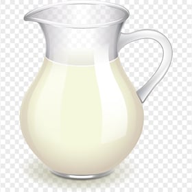 HD Glass Pitcher Milk PNG