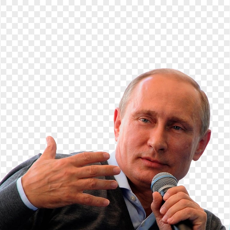 HD Russia President Vladimir Putin PNG