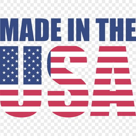 HD Made in USA United States Logo Sign PNG