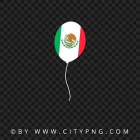 HD Mexico Flag Balloon Transparent Background