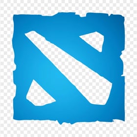 HD Dota 2 Official Blue Logo Symbol PNG