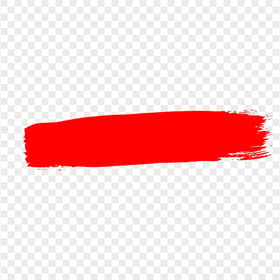 Red Brush Stroke Grunge Effect PNG