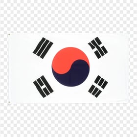 HD Real South Korea Flag Transparent PNG