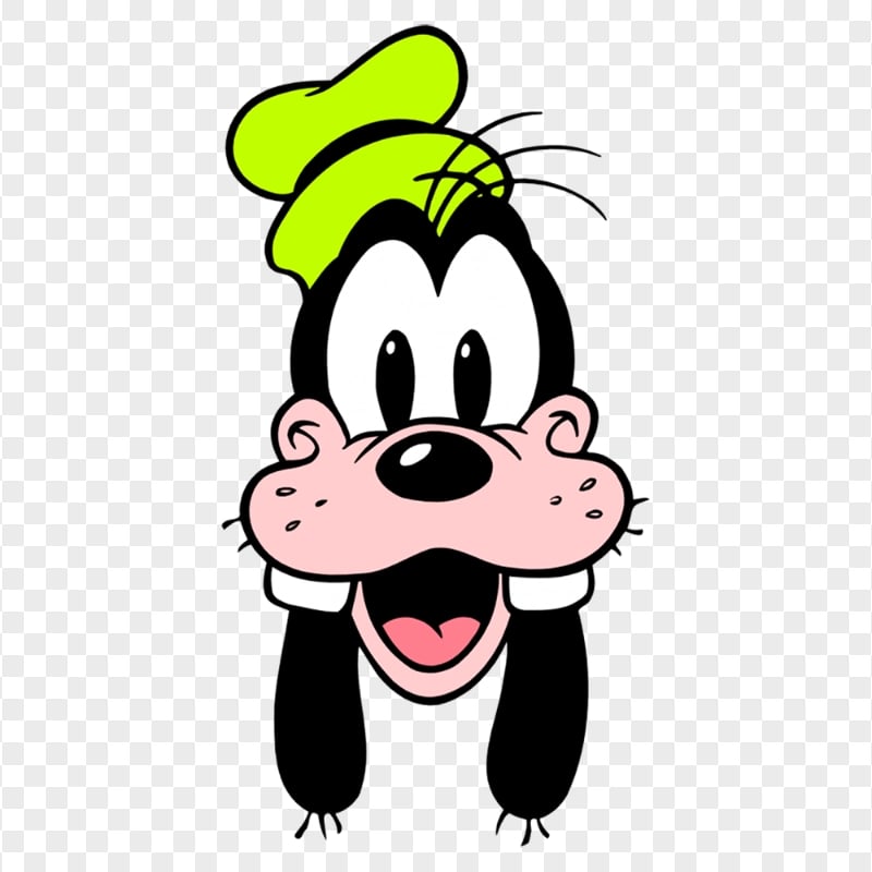 Clipart Goofy Mickey Mouse Face HD PNG