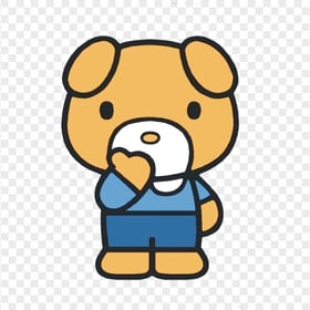 Cute Sanrio Teddy Bear Character HD Transparent PNG