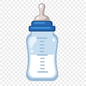 HD Cartoon Baby Milk Bottle Transparent PNG
