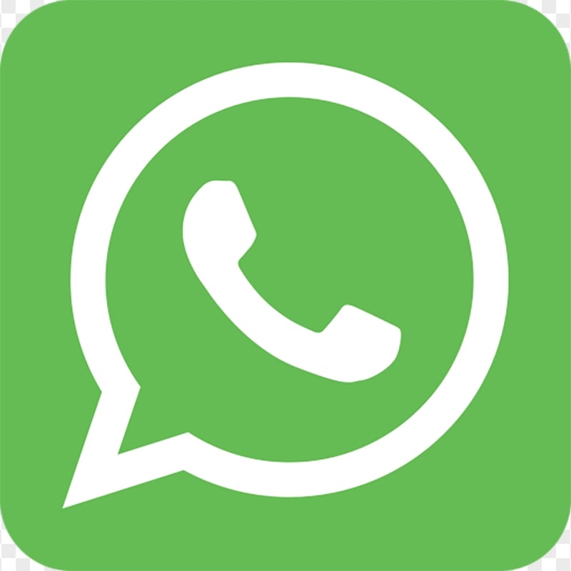 WhatsApp Icon Green Clear App Icon Square