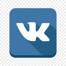 VK Square Flat App Icon PNG