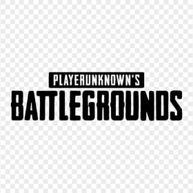 HD Player Unknown Battlegrounds Black Logo