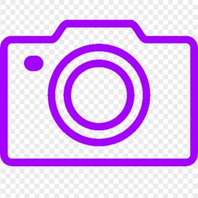 Camera Purple Icon PNG Image