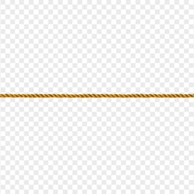 Transparent HD Brown Rope Border Line