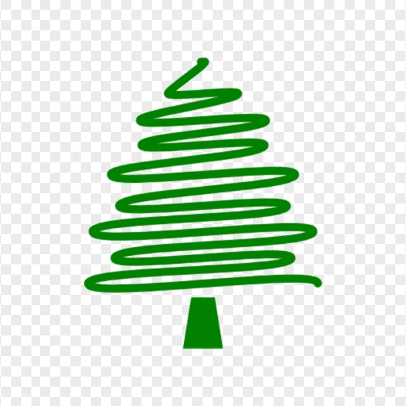 HD Creative Green Christmas Tree Icon PNG Citypng