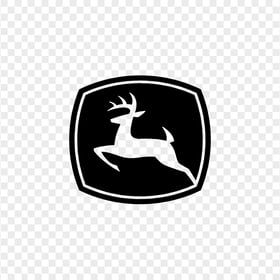 John Deere Black Logo Symbol Icon HD PNG