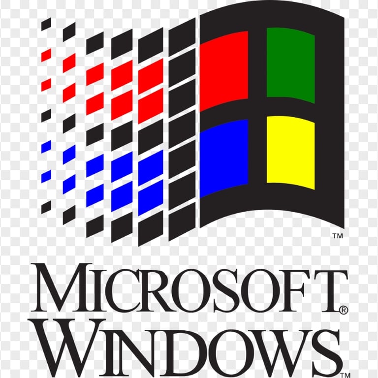 HD Windows 3.0 Logo Transparent Background | Citypng