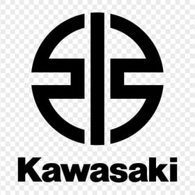 FREE Kawasaki Motorcycle Black Logo PNG