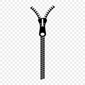 Black Zipper Icon PNG