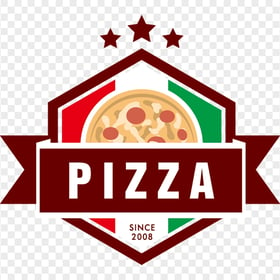 Pizza Logo Vector Italian Pizza HD Transparent Background