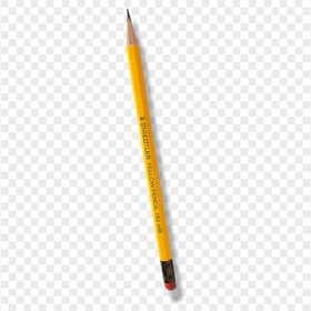 HD Yellow Pencil With Eraser Transparent PNG