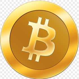Bitcoin BTC Crypto Coin Icon PNG