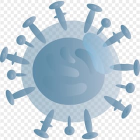 Gray Coronavirus Covid19 Symbol Icon Vector