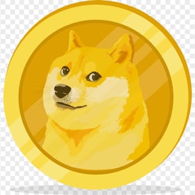 HD Cartoon Dogecoin Coin Clipart PNG