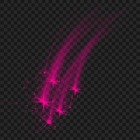 HD Pink Magic Light Effect PNG