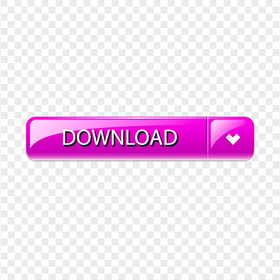 Pink Glossy Download Web Button Icon HD PNG