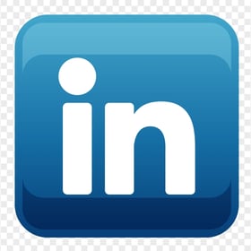 HD Linkedin Square App Icon Transparent PNG