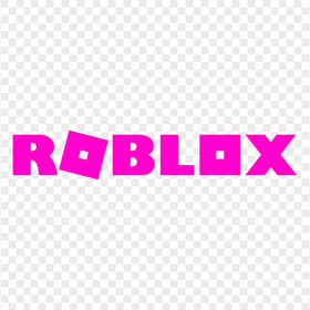 Pink Roblox Logo HD PNG