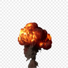 PNG Fire Ball Bomb Explosion