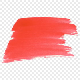Red Watercolor Brush PNG