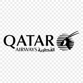 Qatar Airways Black Logo Transparent Background
