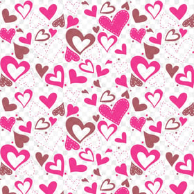 HD Valentines Day Pattern Background Clipart PNG