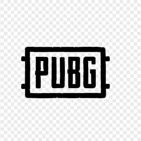 HD PUBG Black Logo Grunge Style