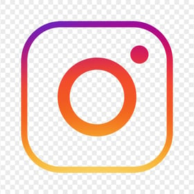 HD Official Outline Instagram IG Logo Icon PNG