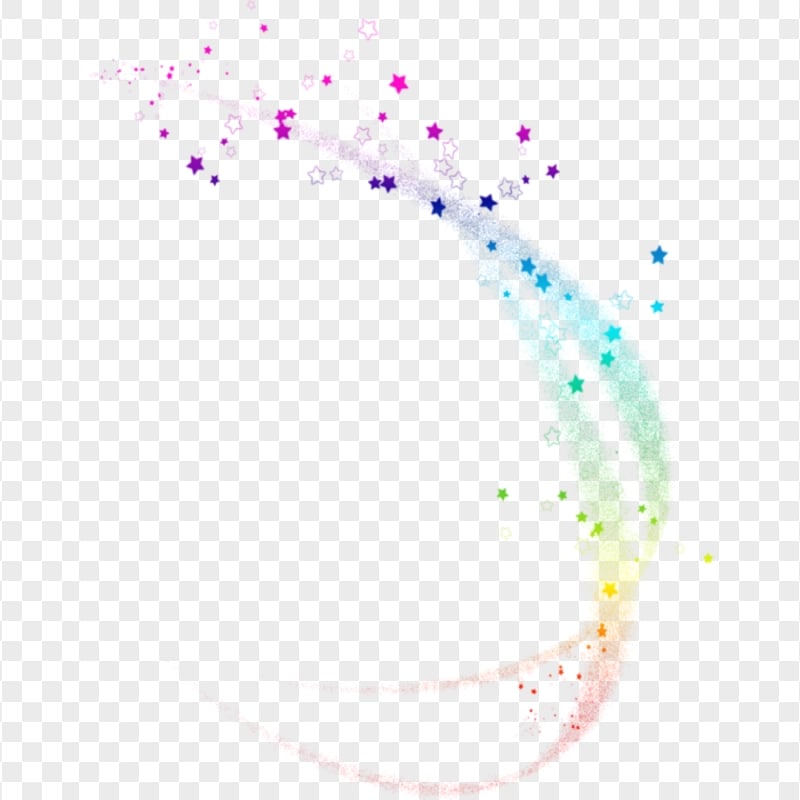 Starlight Rainbow Colors Light Clipart