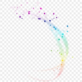 Starlight Rainbow Colors Light Clipart